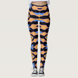 Flexi passt multicolor "Ratti_Creative_Arts" Leggi Leggings