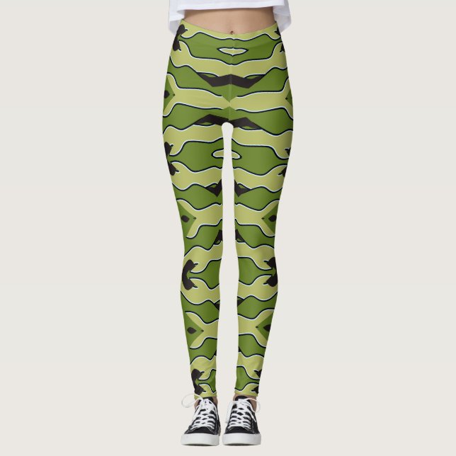 Flexi passt multicolor "Ratti_Creative_Arts" Leggi Leggings (Vorderseite)
