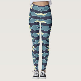 Flexi passt multicolor "Ratti_Creative_Arts" Leggi Leggings