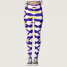 Flexi passt multicolor "Ratti_Creative_Arts" Leggi Leggings
