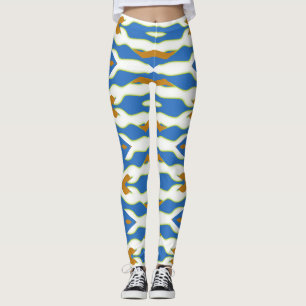 Flexi passt multicolor "Ratti_Creative_Arts" Leggi Leggings