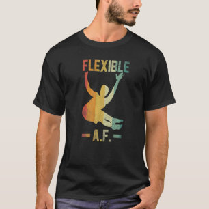 Flexible a f Capoeira Dancing Sport Retro Vintag T-Shirt