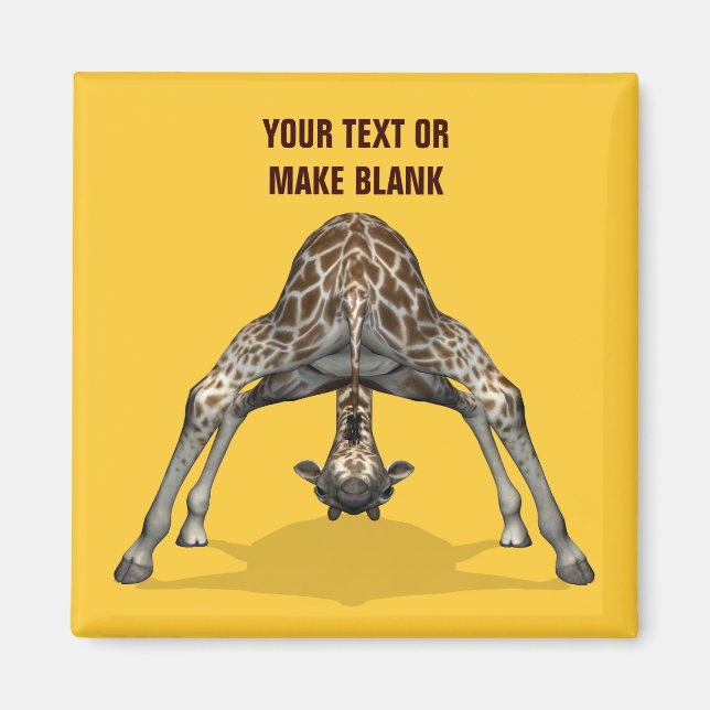 Flexible Giraffe Magnet (Vorne)