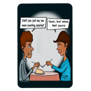 Flexible Kalorien-Magnet Magnet