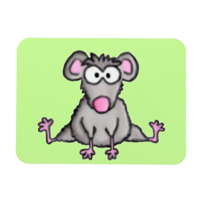 Flexible Maus Magnet (Horizontal)
