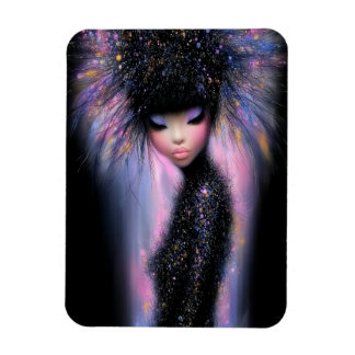 Flexibler Foto-Magnet Kosmische Diva Stellarer Gla Magnet