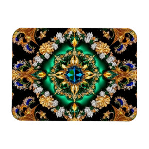 Flexibler Foto-Magnet mit brasilianischen Farben Magnet