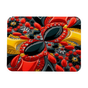Flexibler Foto-Magnet mit Deutschland Colors Magnet