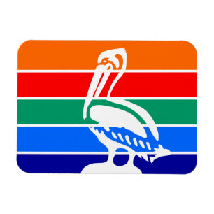 Flexibler Foto-Magnet mit St. Petersburger Fahne Magnet