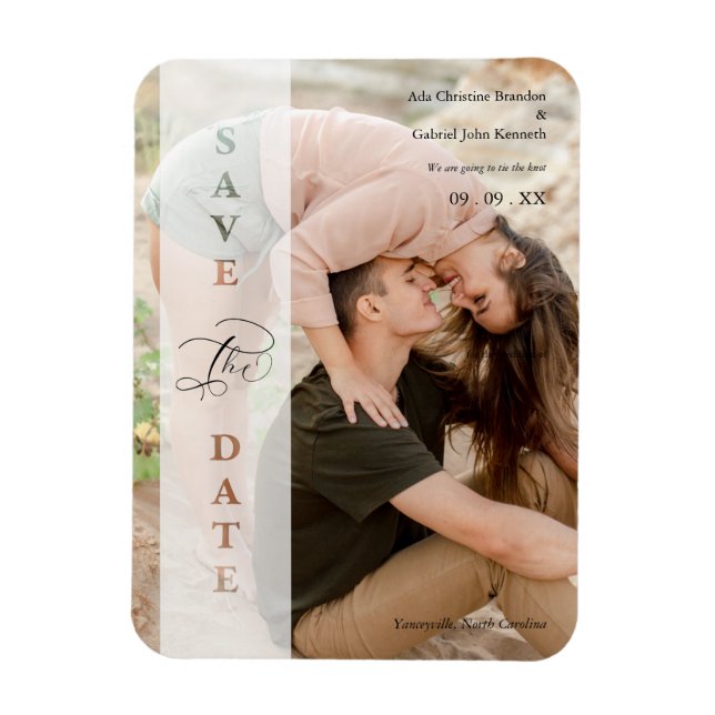 Flexibles Foto Magnet (Vertikal)