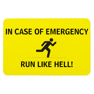 Flexibles Foto Magnet - LASSEN SIE WIE HELL!