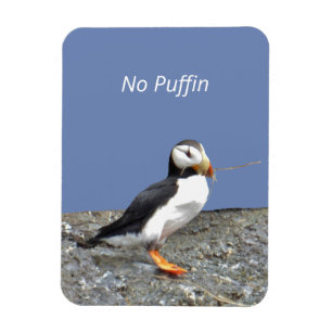 Flexibles Foto Magnet mit Puffin