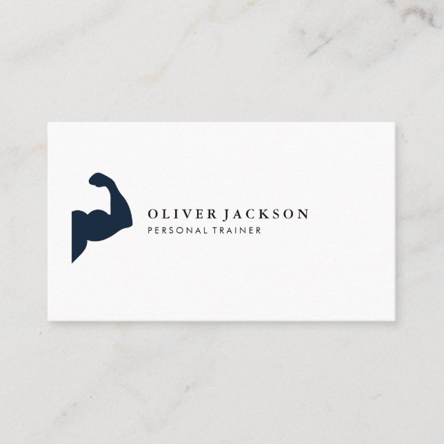 FlexiIcon-Fitness Visitenkarte (Vorderseite)