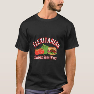 Flexitarian Semi Vegetarian Pflanze Gemüse T-Shirt