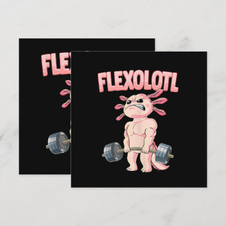 Flexolotl Axolotl Einladung