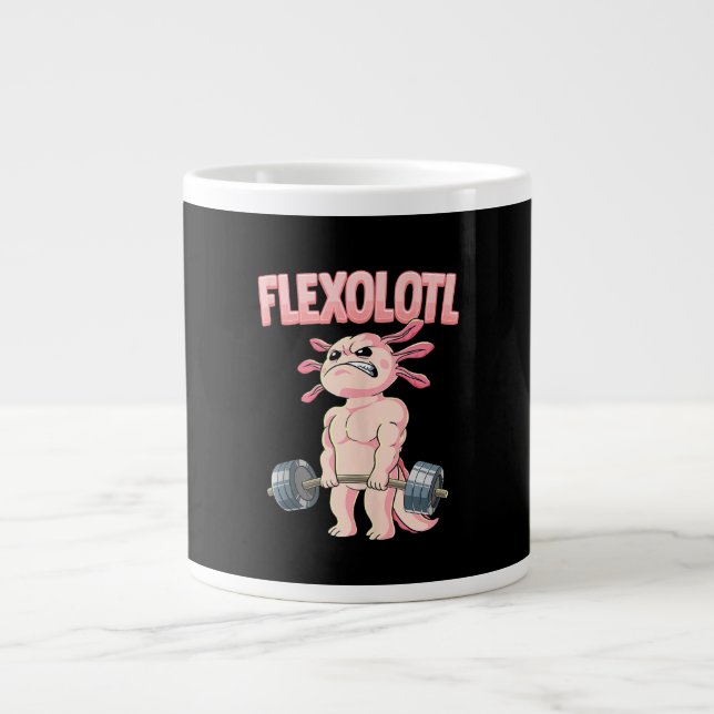 Flexolotl Axolotl Jumbo-Tasse (Vorderseite)