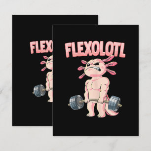 Flexolotl Axolotl Karte