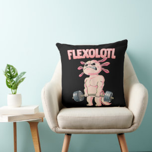 Flexolotl Axolotl Kissen