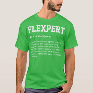 Flexpert Funny Dictionary Gym bedeutet T-Shirt