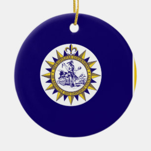 FlFlag von Nashville, Tennessee Keramik Ornament