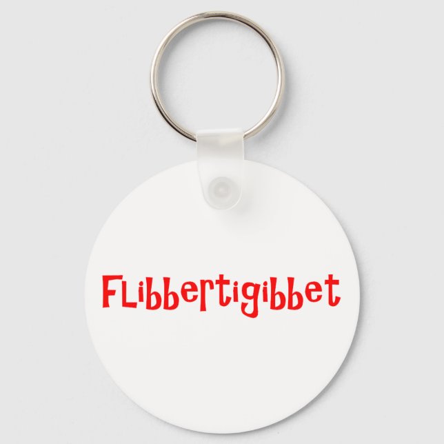 Flibbertigibbet Schlüsselanhänger (Vorderseite)