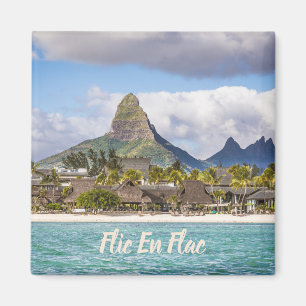 Flic en flac Mauritius beach Souvenir Magnet