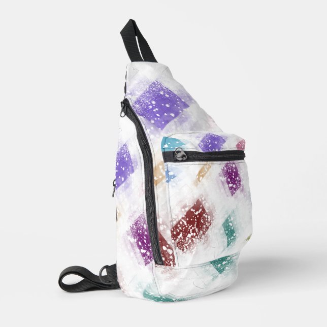 Flicken Crossbody Bag (Linke Seite)
