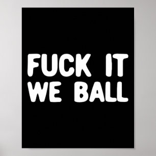 Flicken Sie auf Ball Basketball Basketball Basketb Poster