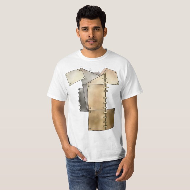 Flickenhemd T-Shirt (Vorne ganz)