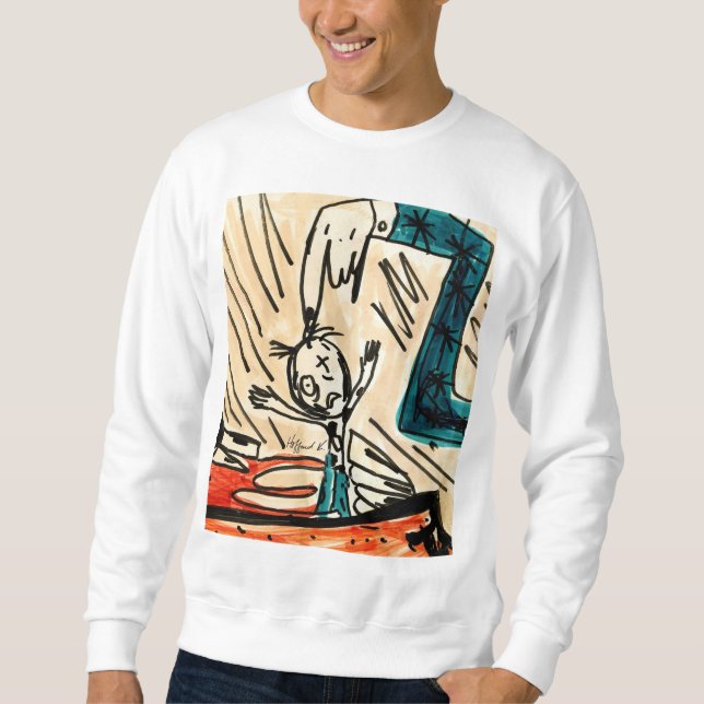 Flickenpuppe Sweatshirt (Vorderseite)