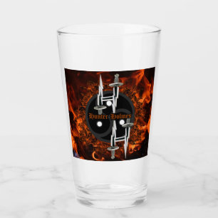 Flicker & Flame - Jäger-Holmes-Pint/Shaker-Glas Glas