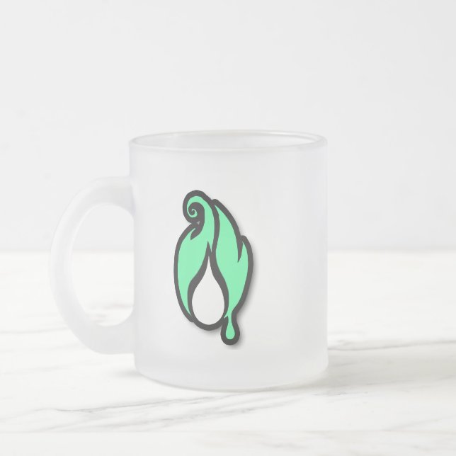 Flickerfluid™ Frosted Becher Mattglastasse (Links)