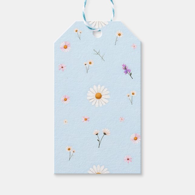 Flieder Blüten  Geschenkanhänger (Vorderseite)