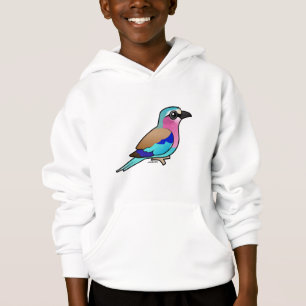 Flieder-breasted Rolle Hoodie