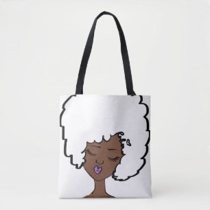 Flieder Canvas-Taschen