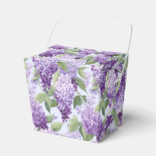 Flieder-Druck Party Treat Box Geschenkschachtel