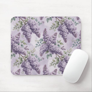 Flieder Fliederblüten Salbeigrün Staubiges Lavende Mousepad