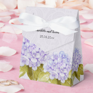 Flieder-Hortensie Handbemalt Geschenkschachtel