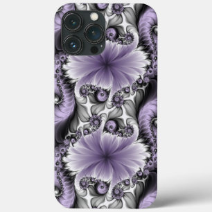 Flieder-Illusion abstrakte Blumen-Fraktal-Kunst-Fa Case-Mate iPhone Hülle