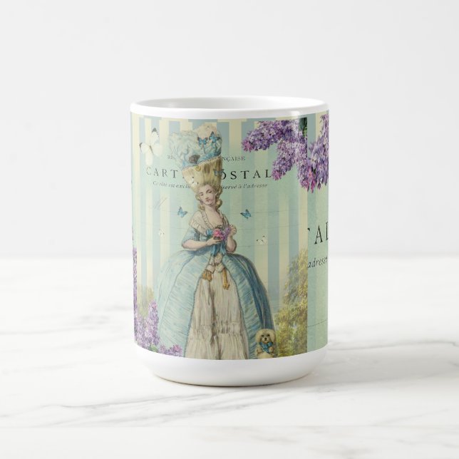 Flieder im Frühling Kaffeetasse (Mittel)