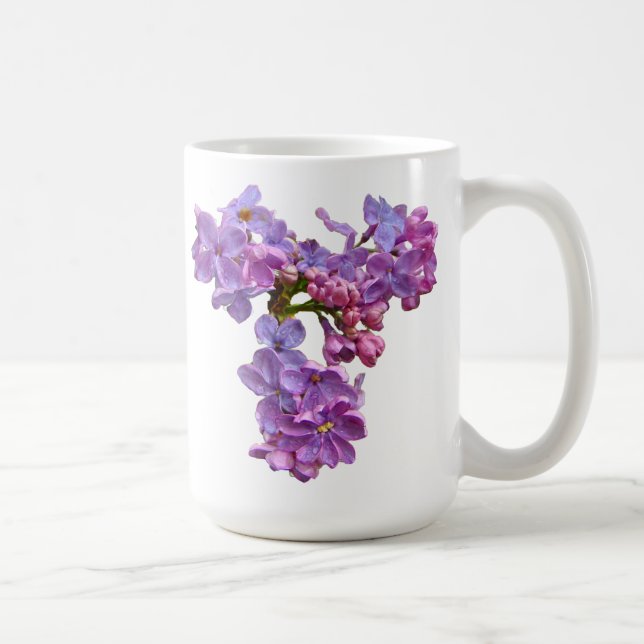 Flieder im Frühling Tasse (Rechts)