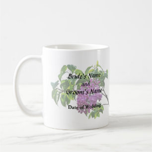 Flieder in Blüte Kaffeetasse