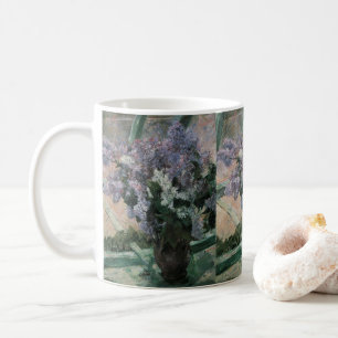 Flieder in einem Fenster von Mary Cassatt, Vintage Tasse