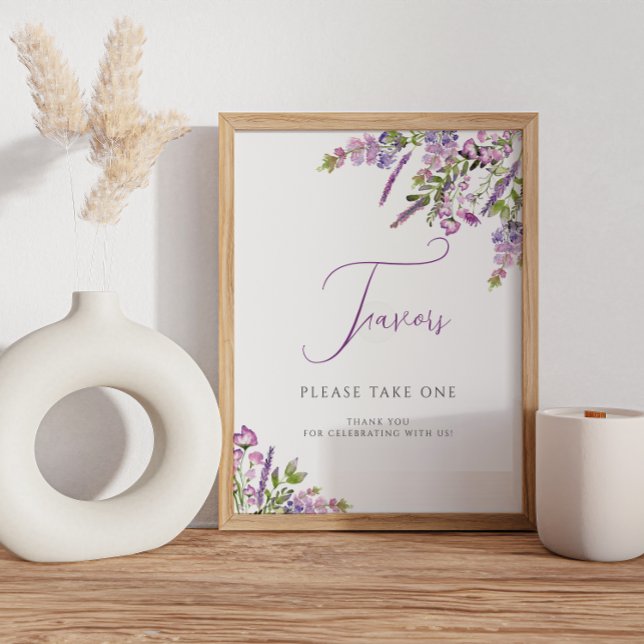 Flieder-Lavendel-Geschenke Poster (Von Creator hochgeladen)