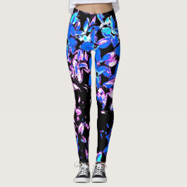 Flieder psy leggings