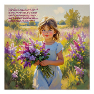 Flieder-Symbolik Poster