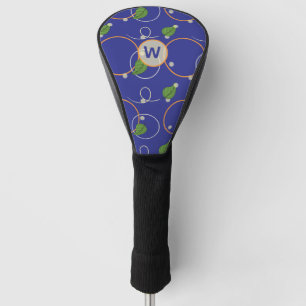Flieder über die Abdeckung des Wasserfahrers Golf Headcover
