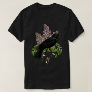 Flieder und Krähe T-Shirt