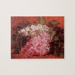 Flieder von Vincent van Gogh, Stillleben Blumen Puzzle