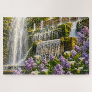 Flieder Wasserfall Puzzle